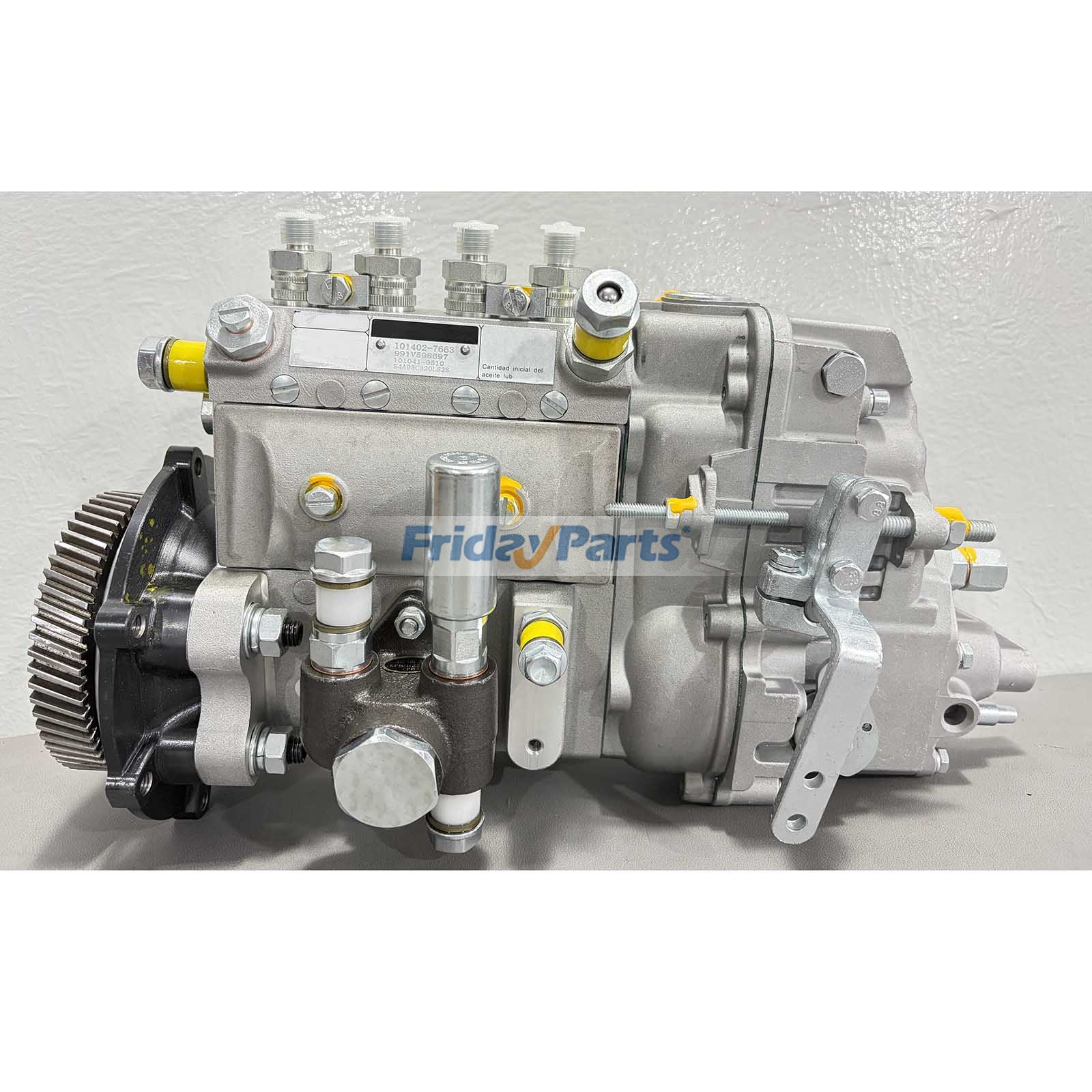 Bomba de inyección de combustible 101041-9571 8980220390 para motor Isuzu 4JG1T 4JG1 Cargadora compacta Gehl CTL70 para Motor,Pala cargadora