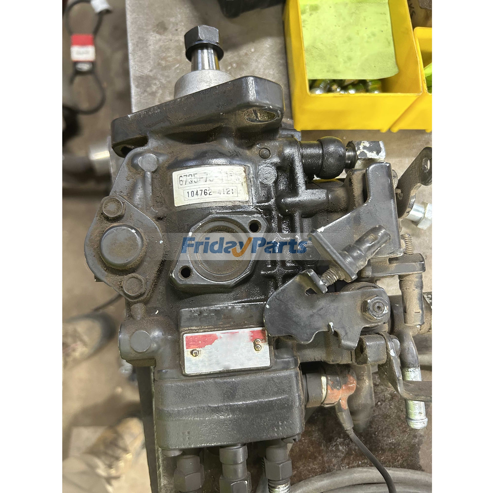 Fuel Injection Pump 104762-4121 6735-73-1150 for Komatsu Engine S6D102E-2KK-W Forklift CX20