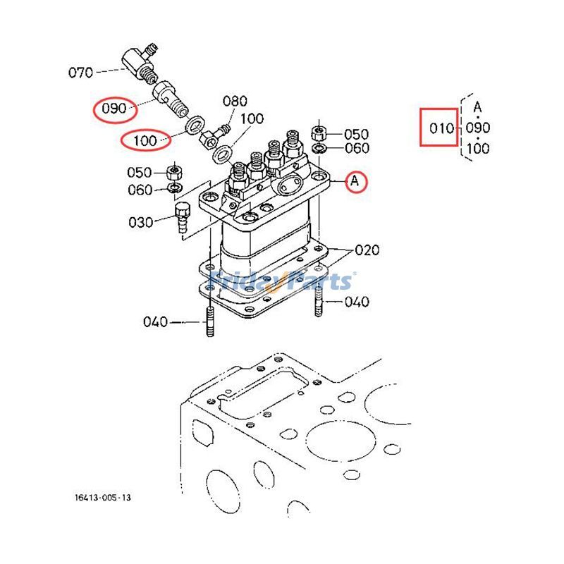FueInjection Pump For KUBOTA Engine,Excavator,Loader,Tractor