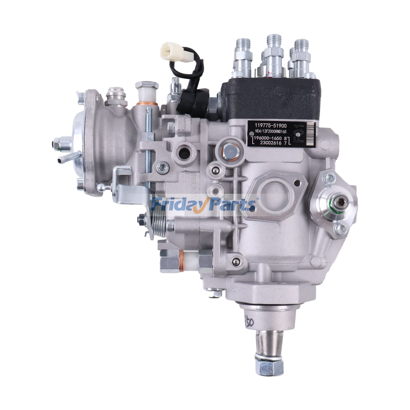 Bomba de inyección de combustible 196000-1650 119775-51900 para motor Yanmar 6LPA-STP para Motor