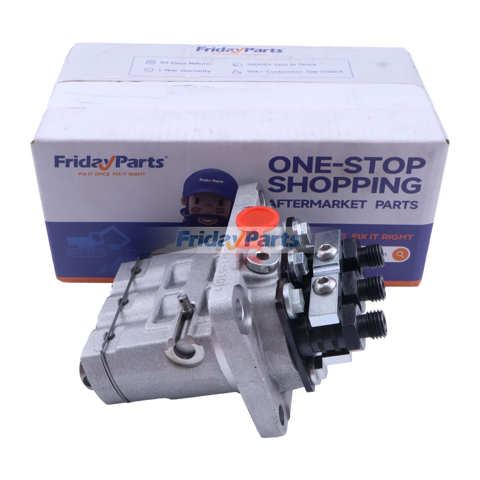 Bomba de inyección de combustible 1J871-51010 1J871-51011 para motor Kubota D1703 D1803 Tractor L2502 L2502D L2502F L2502H