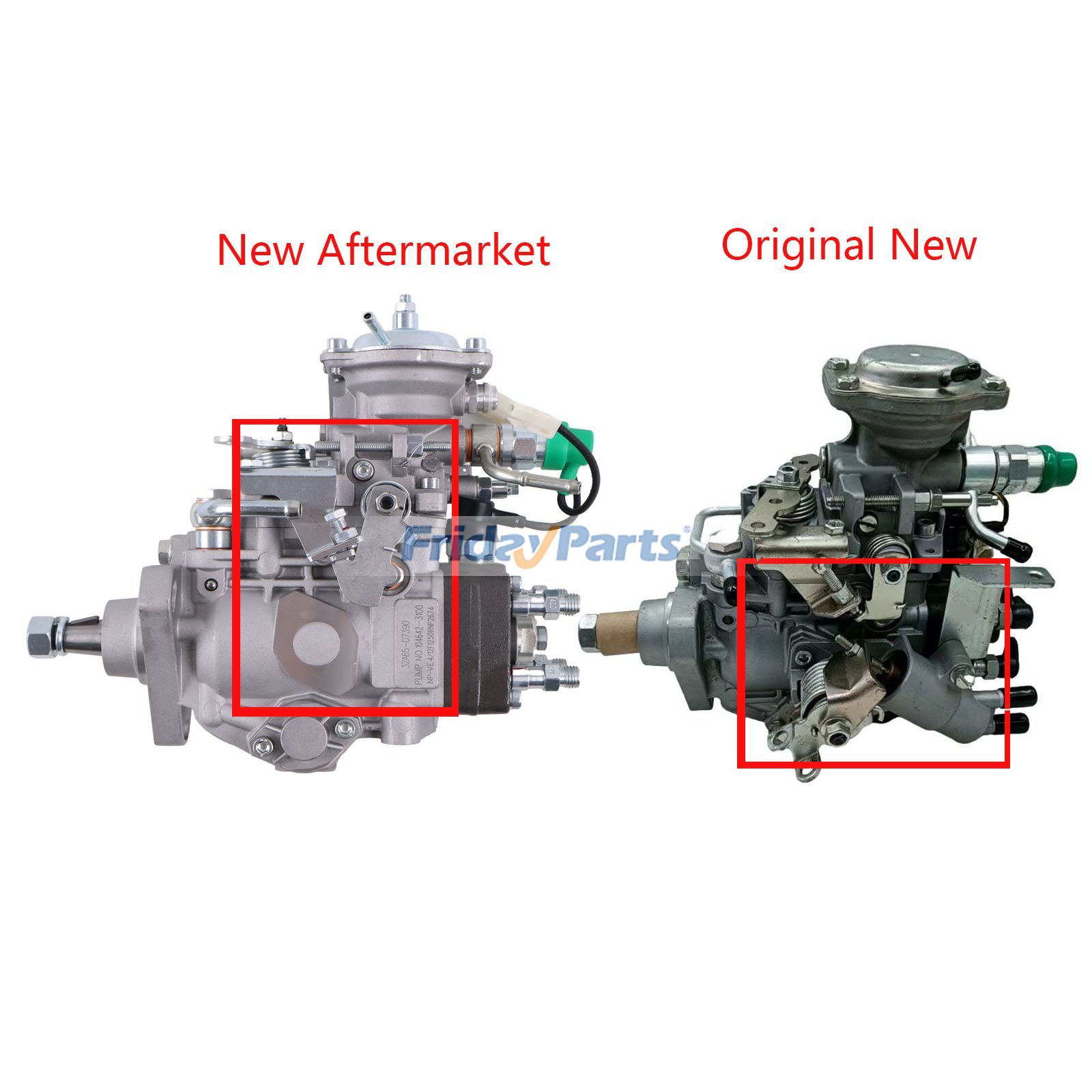 Bomba de inyección de combustible 32A65-07390 para retroexcavadora Mitsubishi Engine S4S Para Mitsubishi