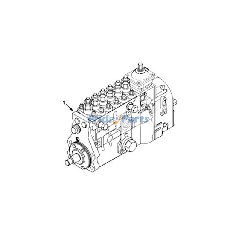 Bomba de inyección de combustible 3916318 para motor Cummins 6C8.3 6CTA 8.3 
