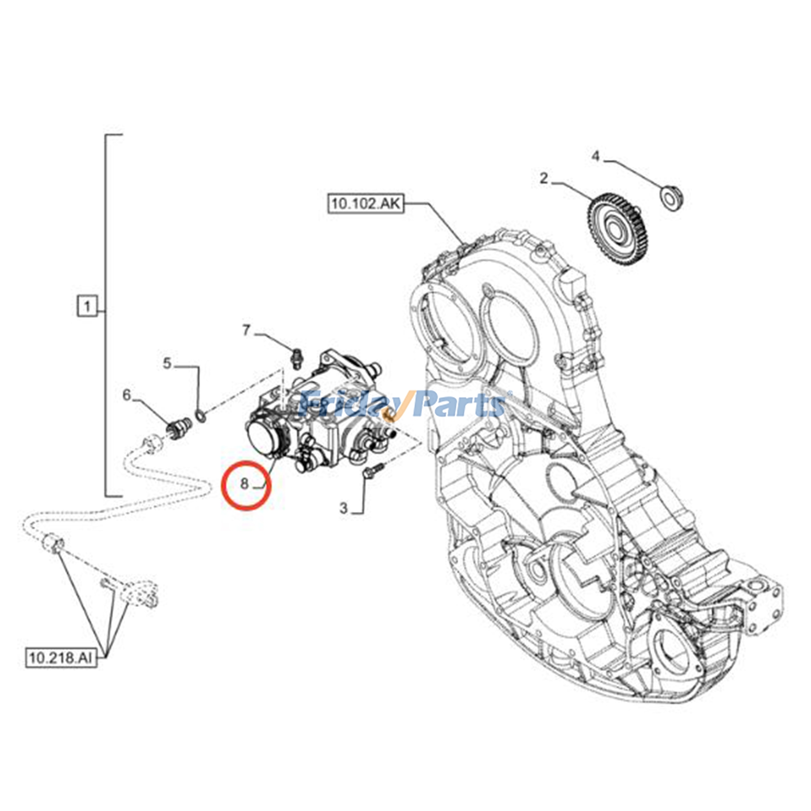 Engine Fuel Injection Pump