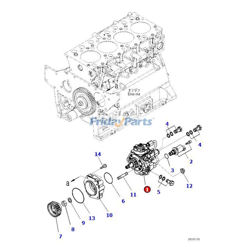 Fuel Injection Pump For KOMATSU Dozer,Engine,Excavator