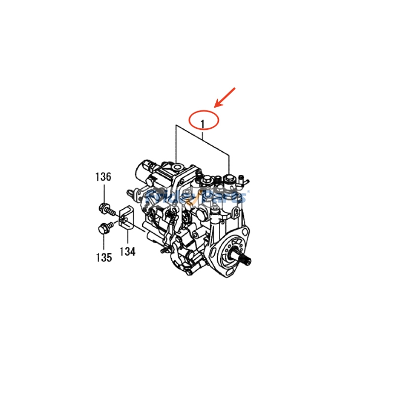 Fuel Injection Pump for Engine,Mower
