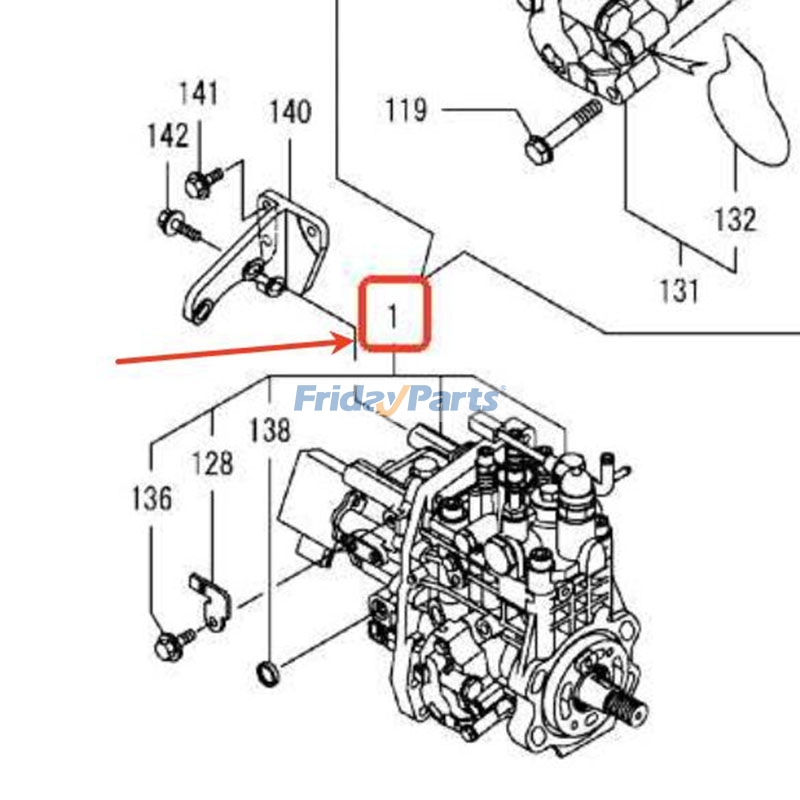 Fuel Injection Pump for Engine,Excavator