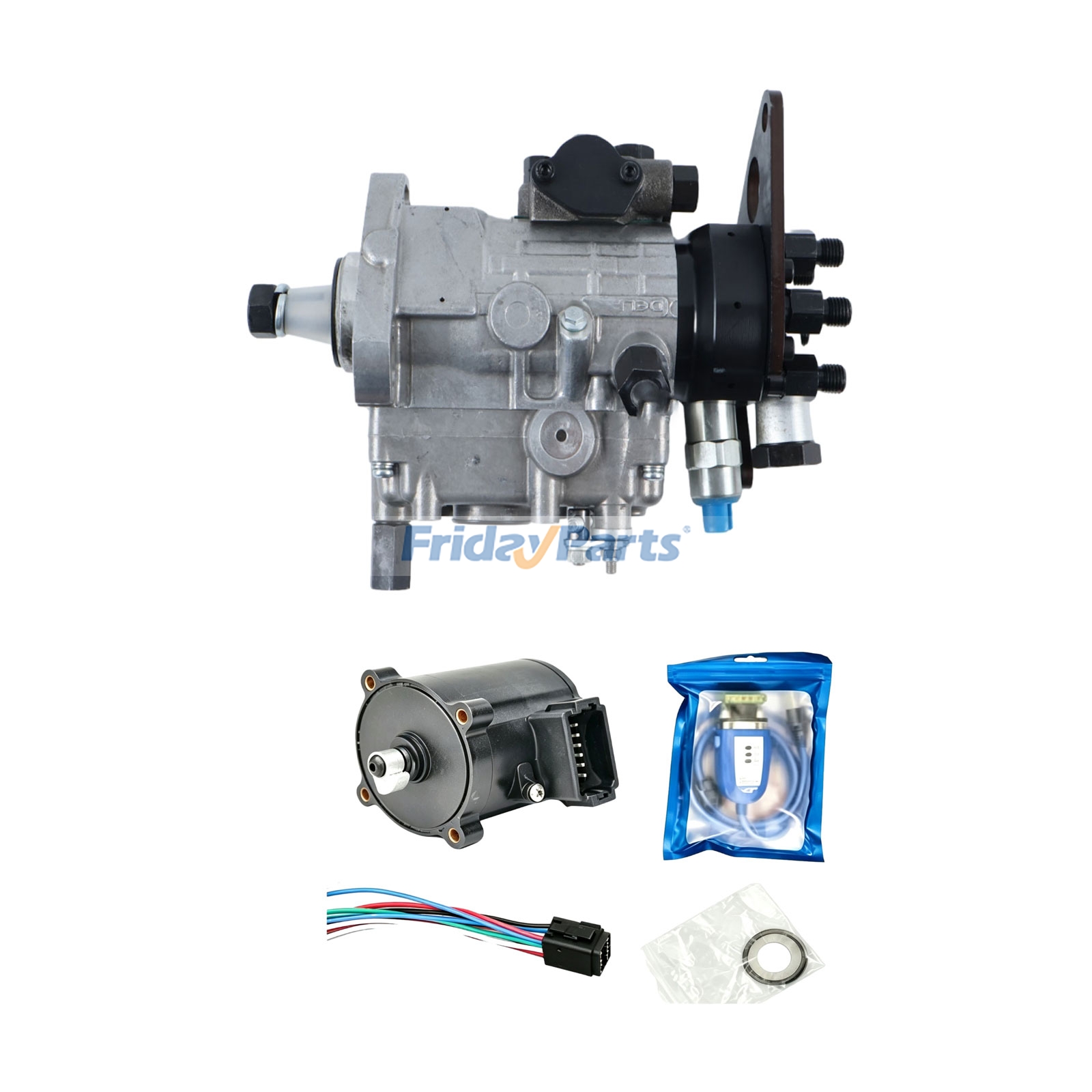 Fuel Injection Pump & Actuator Kit 2643D641 2868A014 for Perkins Engine 1006 1006-6TW 1106