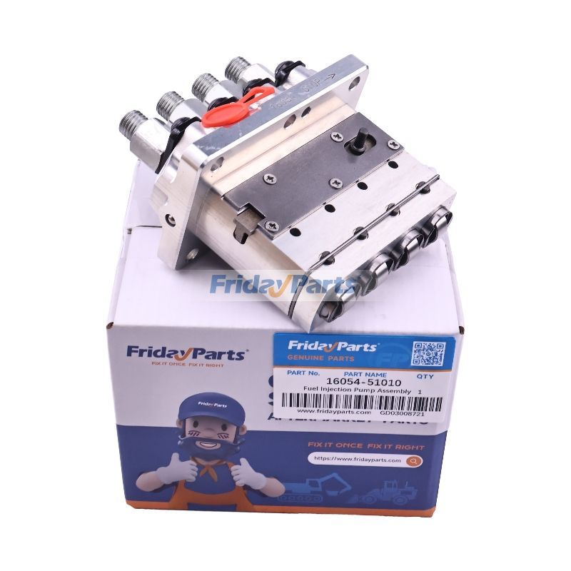 Fuel Injection Pump Assembly 16054-51010 for Kubota Engine V1305 V1505