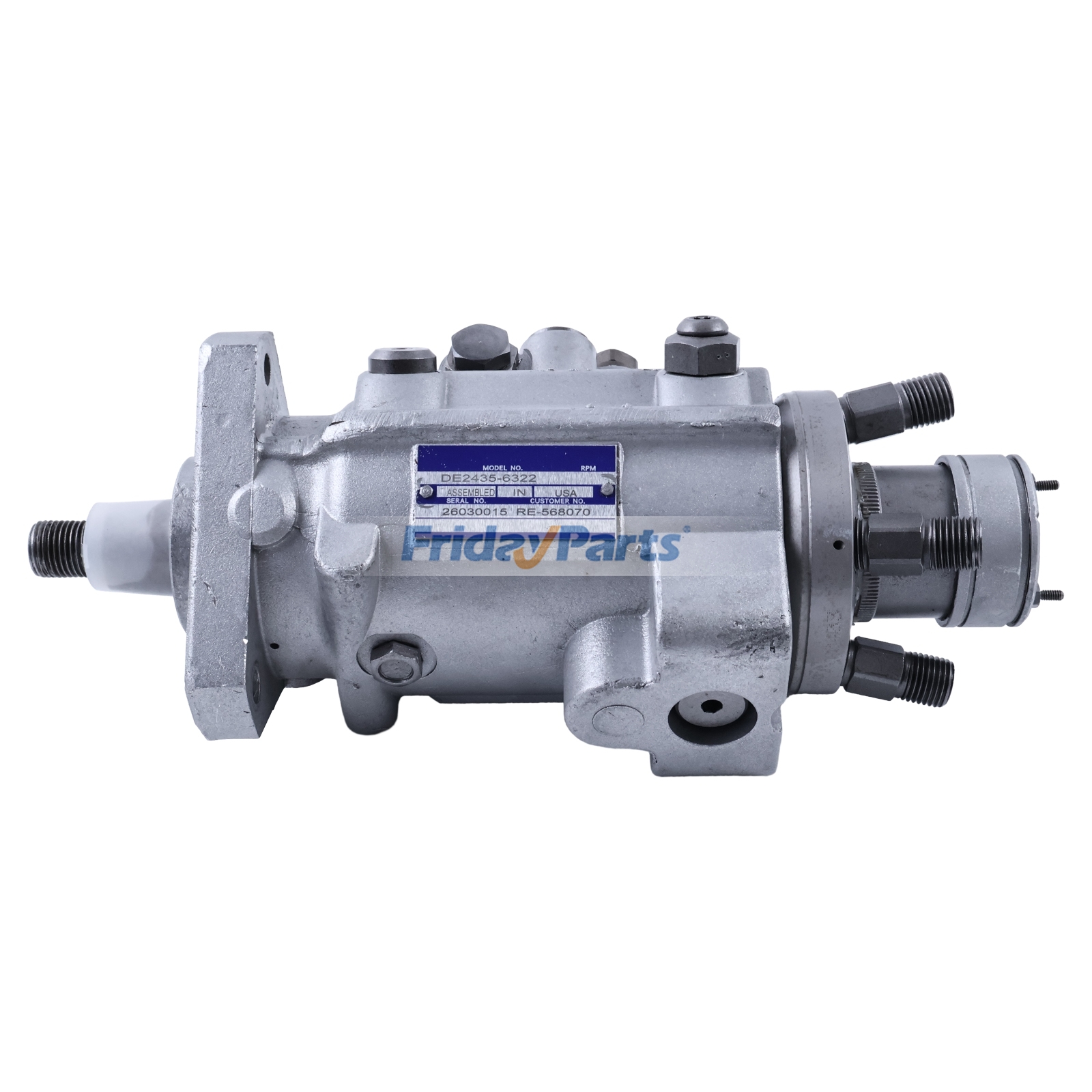 Fuel Injection Pump compatible with Dozer,Engine,Loader,Telehandler,Tractor