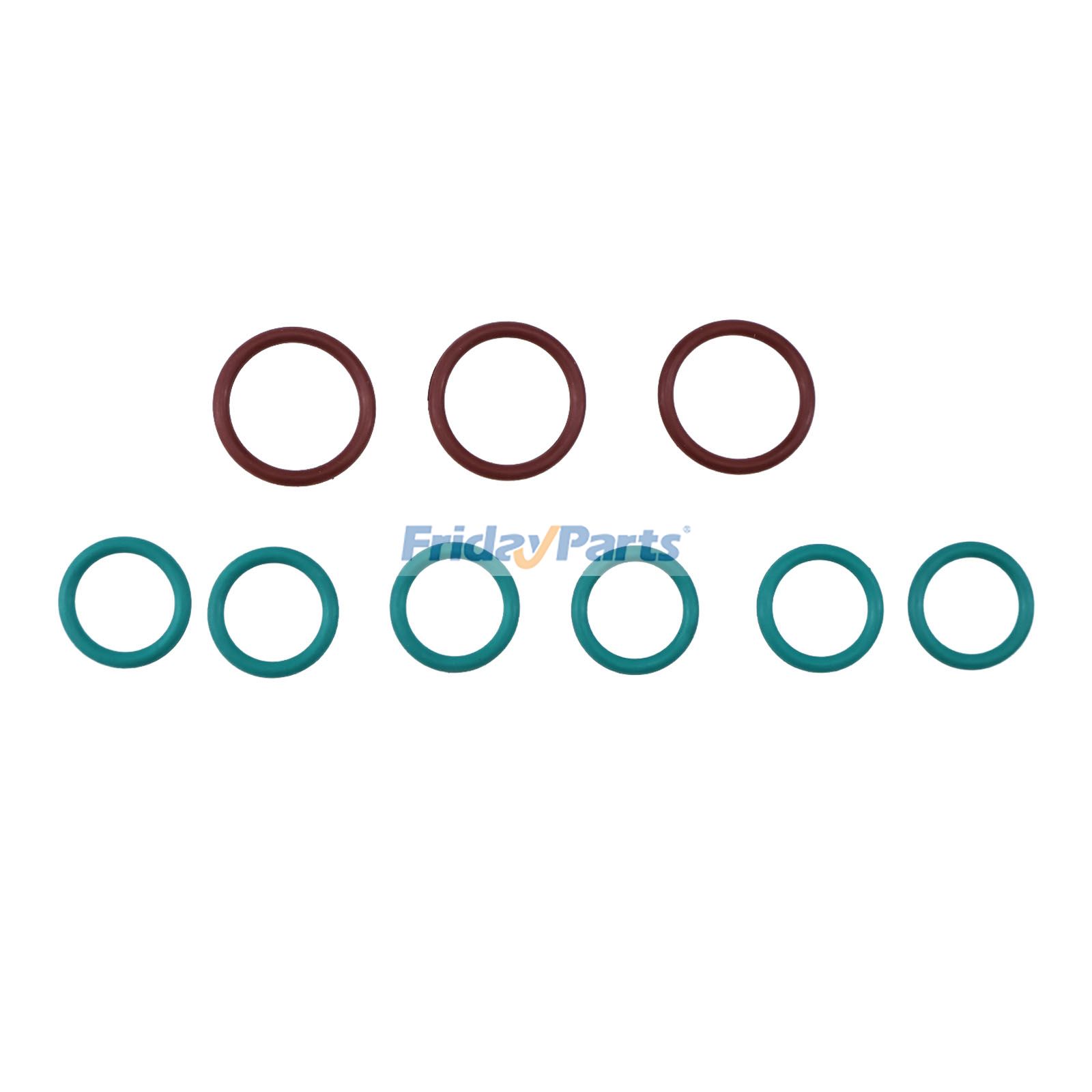 Kit de joints toriques pour la réfection de la pompe d'injection de carburant des moteurs Kubota D902, D722 et D905pour