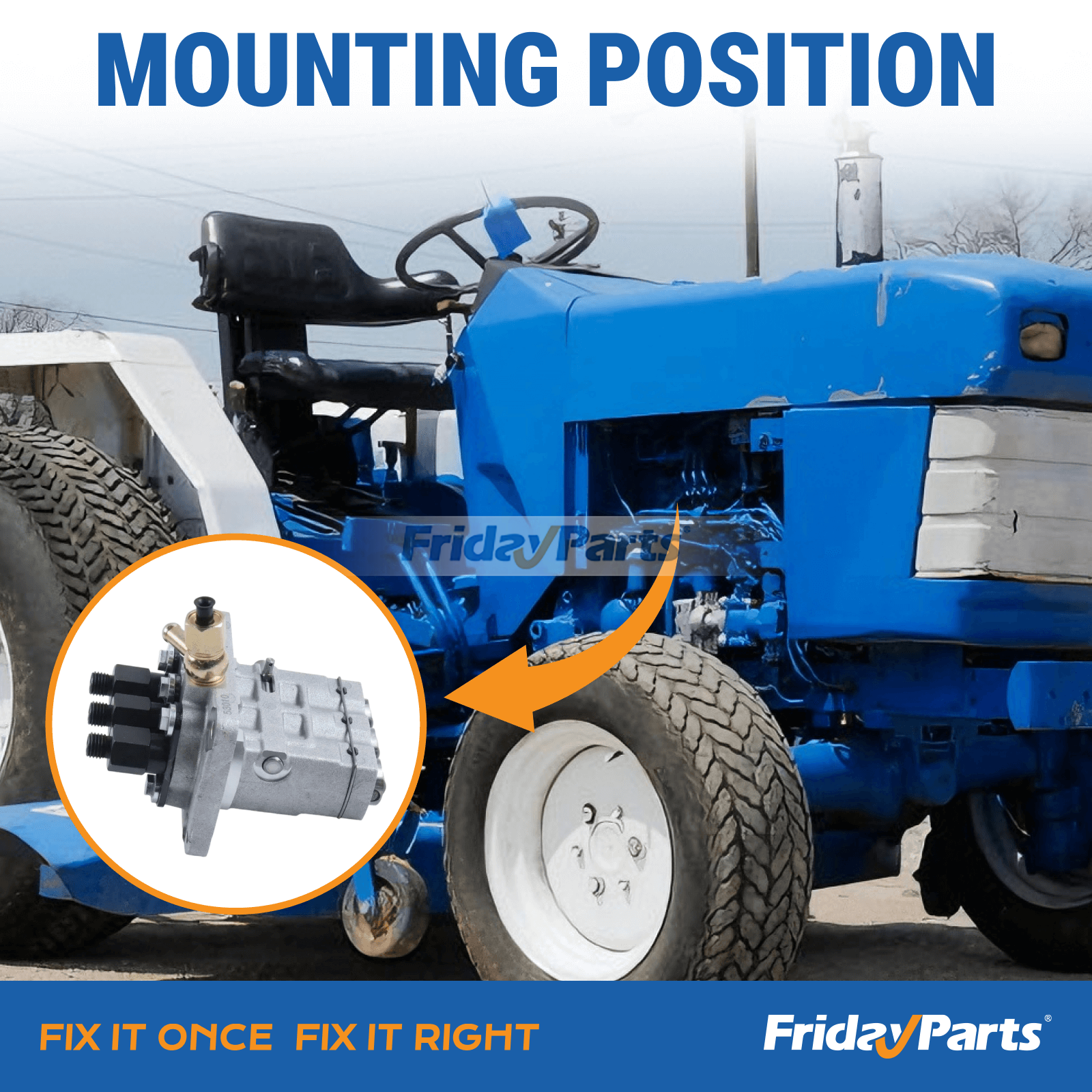 Achetez Pompe d'injection de carburant chez FridayParts