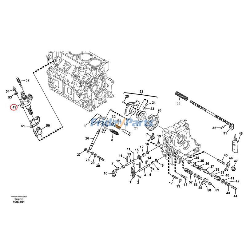 FridayParts Fuel Injection Pump Wheel