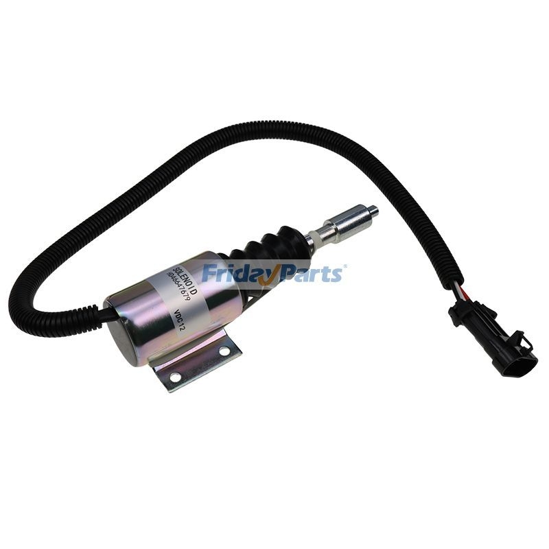 Fuel Shutoff Solenoid 1813868C1 For International DT360 DT466 Navistar – 12V Direct Replacement