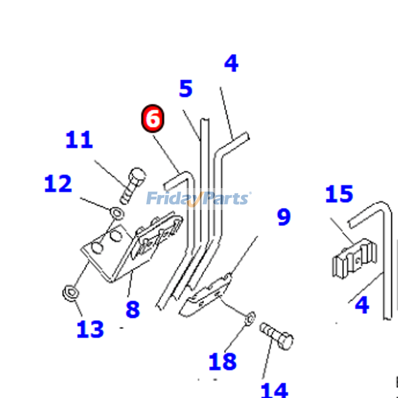 Tubo de inyección de combustible 6215-71-5161 6215-71-5162 6215-71-5160 para motor Komatsu SA12V140 Cargadora WA800-2L WA900-1L Para KOMATSU
