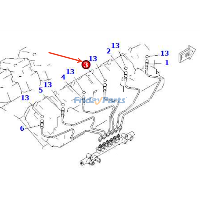 Fuel Injection Tube for Engine,Truck