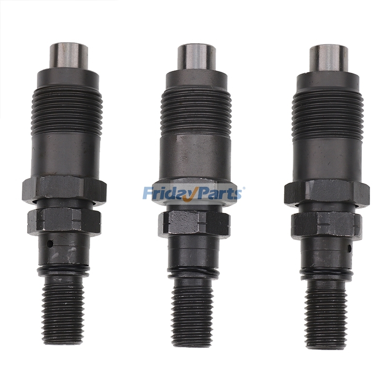 3 Pieces Fuel Injector YM719620-53700 for Komatsu Engine 3D68E-3 3D74E-3 Doosan Daewoo Excavator SOLAR 010