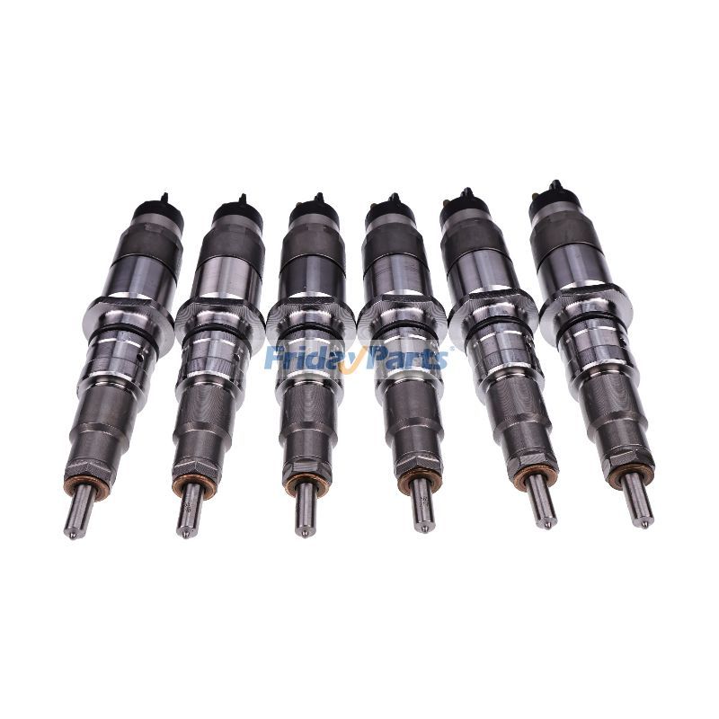 Fuel Injector 0445120251 5263314 for Bosch Cummins Engine ISB6.7 QSB6.7 Komatsu Excavator PC200-8 PC220-8