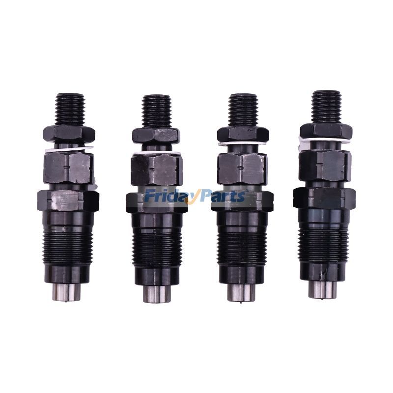 Injecteur de carburant 4 pièces 093500-4500 23600-59155 pour moteur Toyota 2.4L 2LTE véhicule tout-terrain Hilux Surf