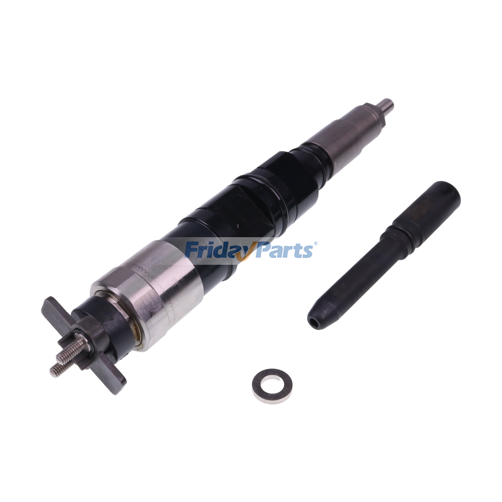 Inyector de combustible 095000-0590 RE54556 para motor John Deere 6068 4045 Cargadora 310SK 410K Excavadora 210G 250G de FridayParts