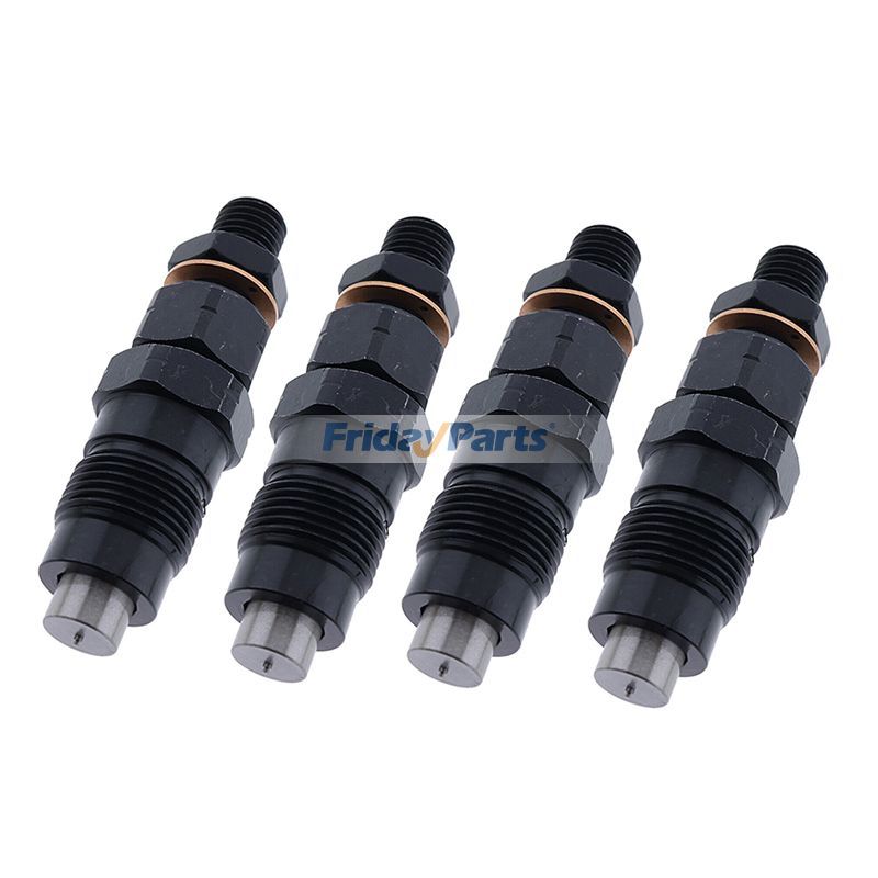 Lot de 4 injecteurs de carburant 129931-53000 119717-53001 119717-53000 pour moteur Komatsu 4D94E 4D94LE 4D98E Yanmar 2V750 4TNE92 4TNE94L 4TNE98