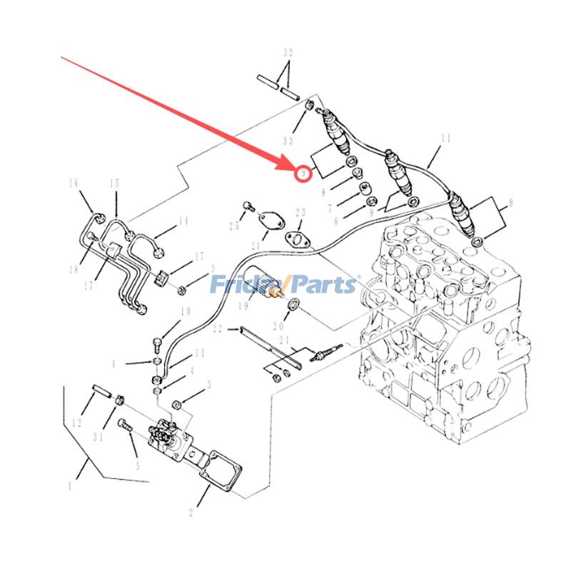 Mower,Tractor Fuel Injector