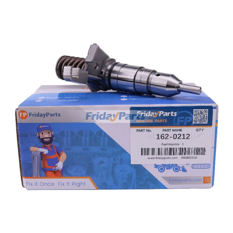 FridayParts 6-teiliges Kraftstoffeinspritzventil für CAT