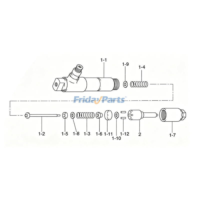 FridayParts Kraftstoffeinspritzdüse