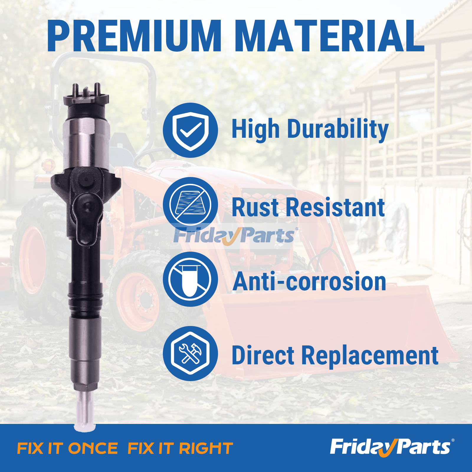 Engine,Loader,Tractor Fuel Injector