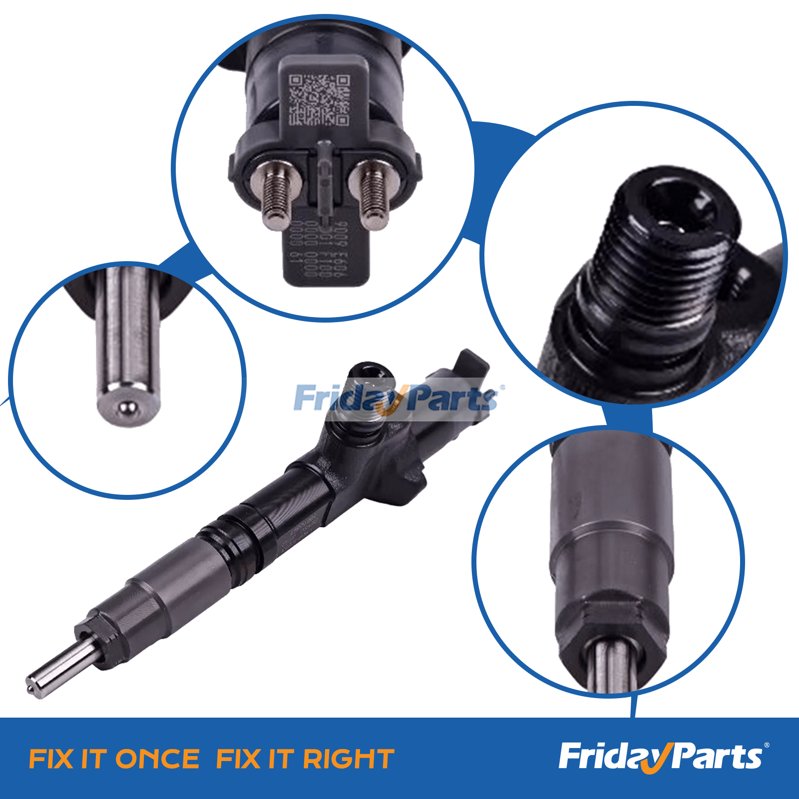 KUBOTA用エンジン,ローダー,トラクター用燃料インジェクター