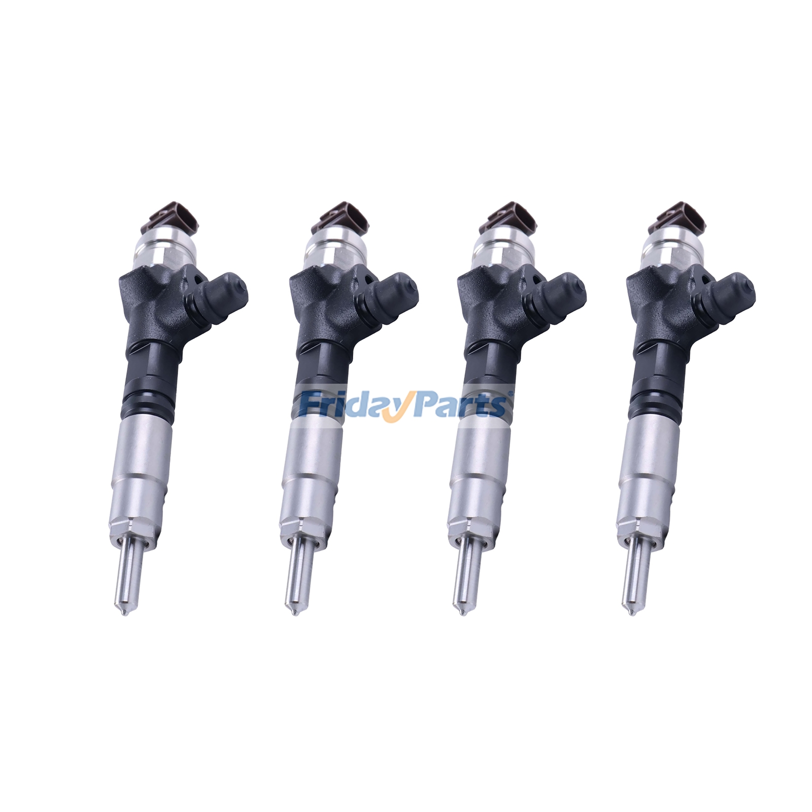 4 Pieces Fuel Injector 1J705-53074 for Kubota Engine V2607 V2607T Skid Steer Loader SSV65 SSV65C SSV65P SSV65PC