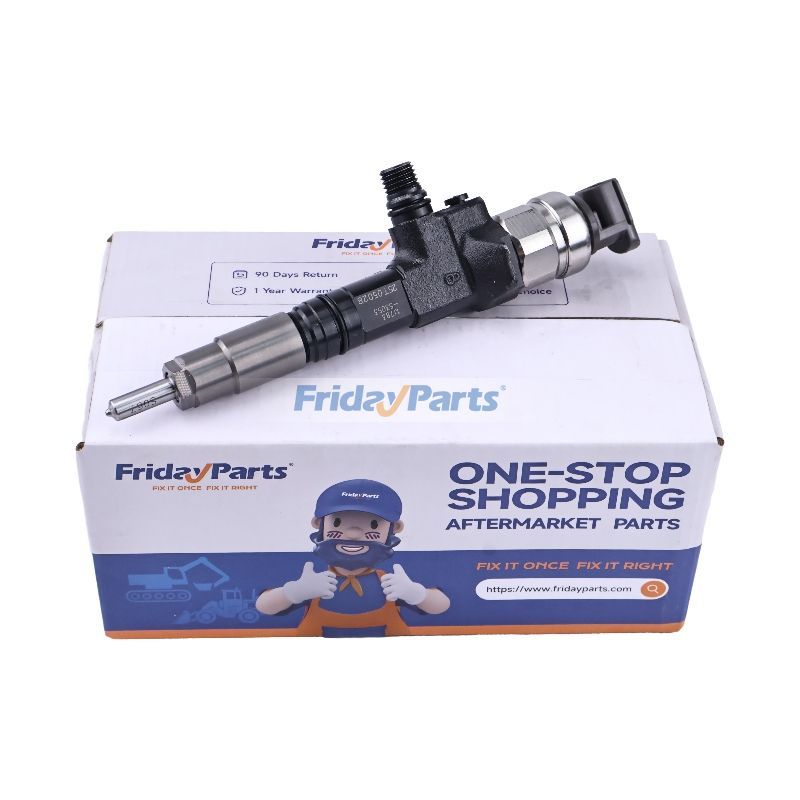 Fuel Injector 1J783-53053 for Kubota Engine 6.1L Excavator