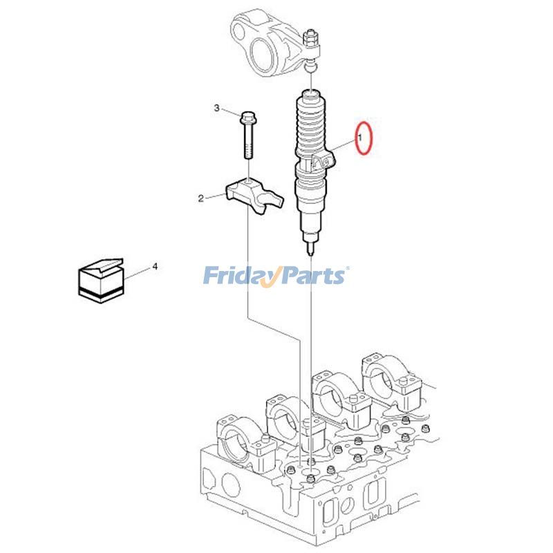 Fuel Injector 20972223 for Volvo Engine D13A D13C Truck FH FH13 for less
