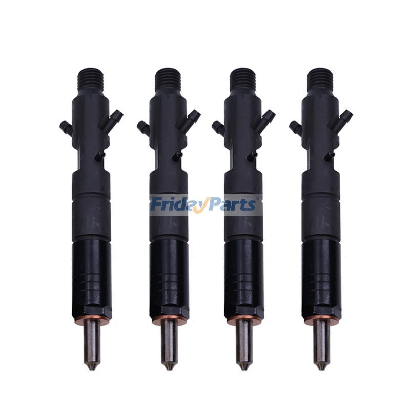 4 inyectores de combustible 236-5707 para compactador vibratorio Caterpillar CAT Engine 3054C CB-534D CB-534DXW