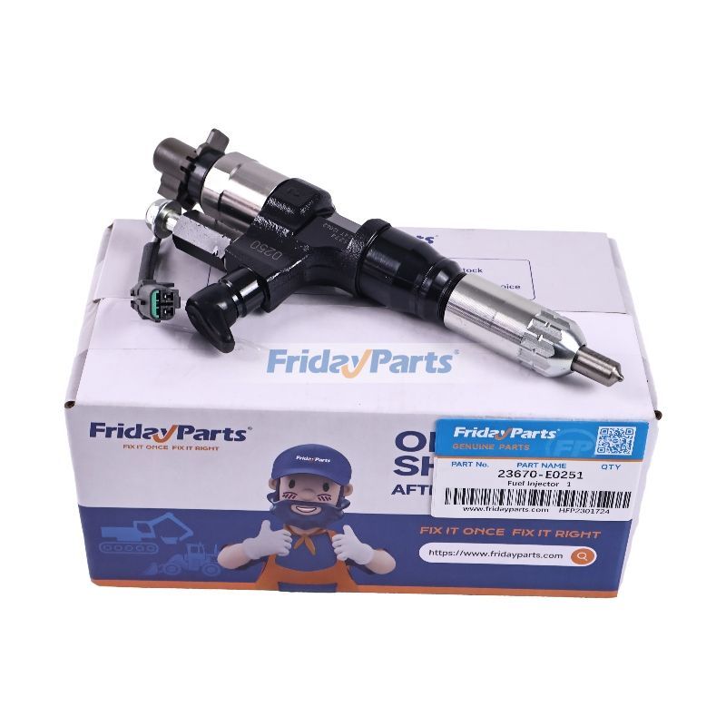 Injecteur de carburant 23670-E0251 pour moteur Hino J08E camion série 500