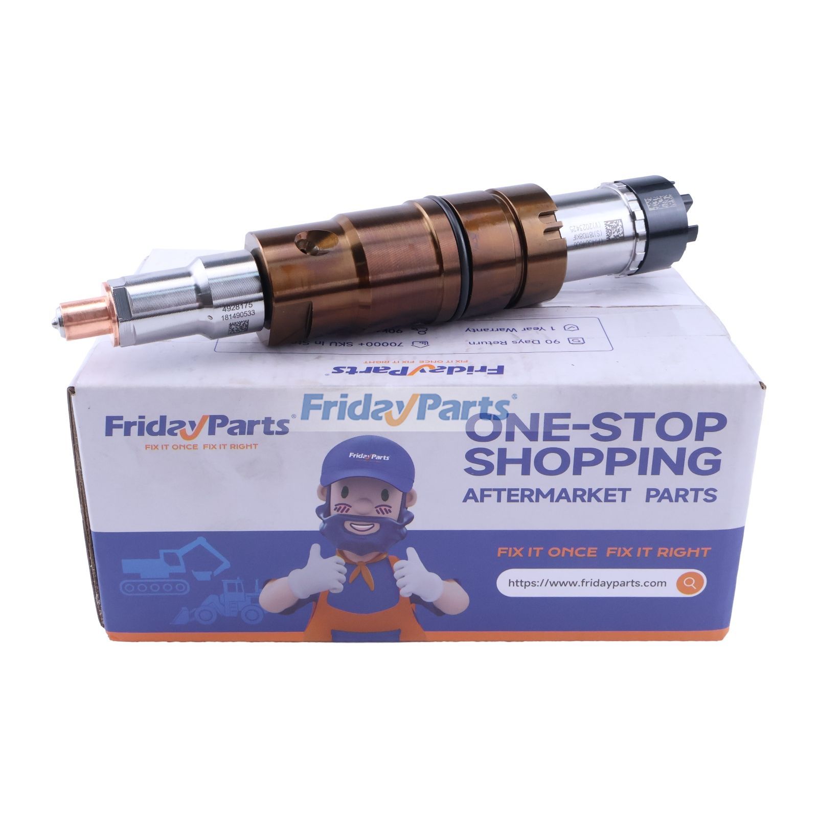 Inyector de combustible 2419680 para motor Scania DC09 DC13 DC16