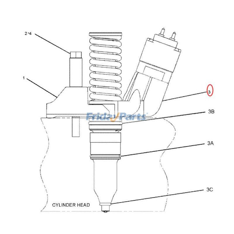 FridayParts Kraftstoffeinspritzdüse