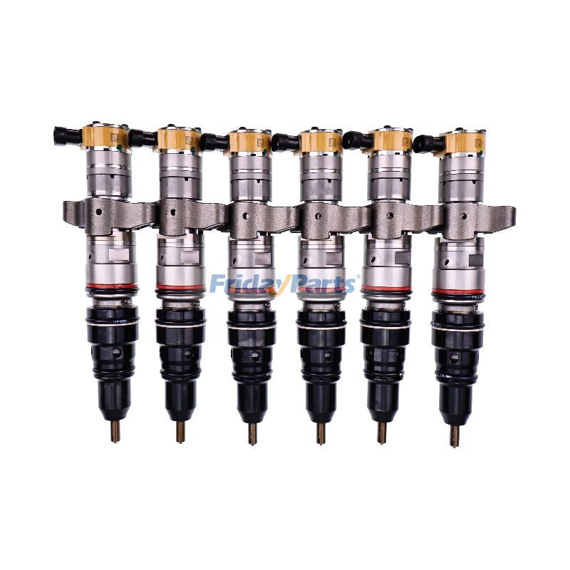 6 Stück Kraftstoffinjektoren 295-1411 387-9427 für Caterpillar CAT Motor C7 C9 Bagger 324D 325D 325DFM 326DL 328DLCR 329D