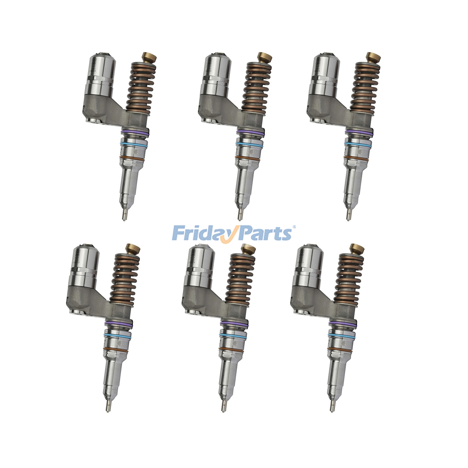 Fuel Injector 2995480 2998526 500331074 for FPT Engine F3BE0681E F3BE0681F F3BE0681 CASE Articulated 340 Iveco Eurostar Stralis Trakker Truck