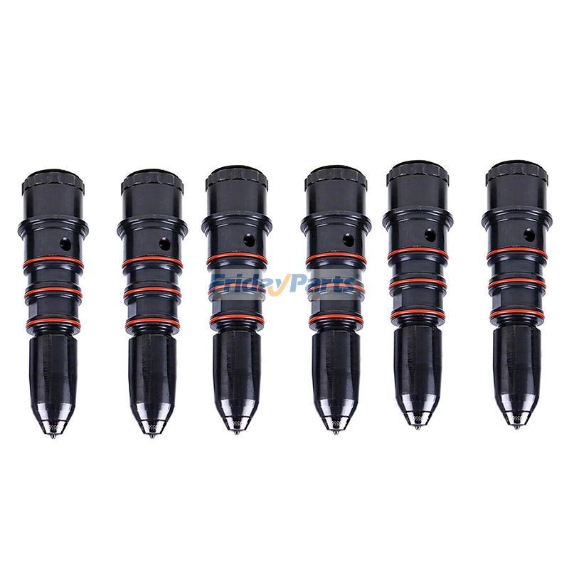 6 stück Kraftstoff Injektor 3084398 für Cummins Motor L10 Volvo Bagger EC360 EC460