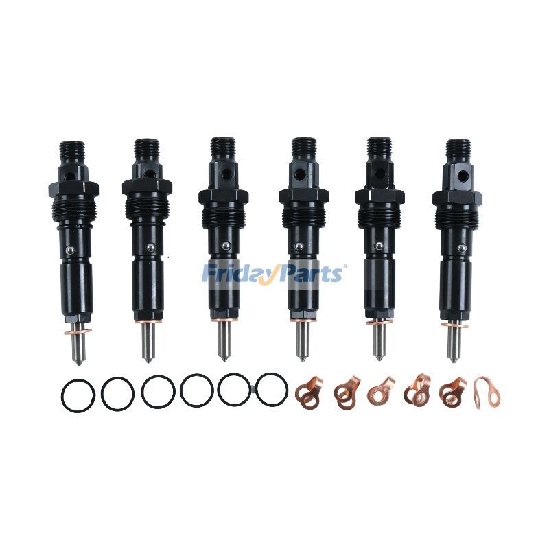 Inyector de combustible 3283577 3929492 para motor Cummins 6B, 6BT, 6BTA, 6B5.9, ISB, ISBE y QSB6.7 (6 unidades)