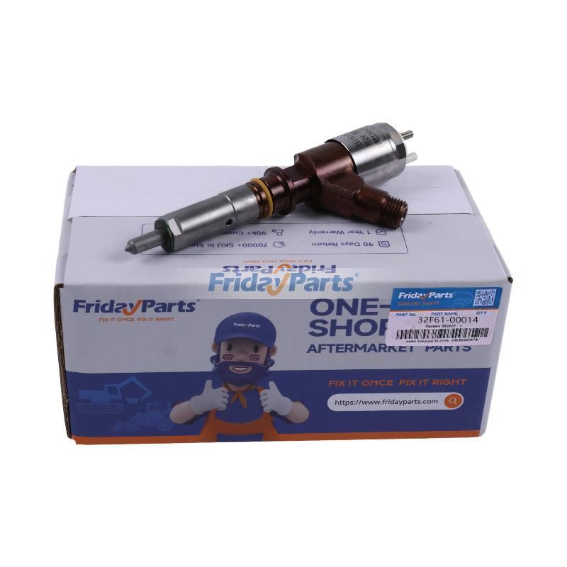 Inyector de combustible 32F61-00014 para motor Caterpillar CAT C4.2 C6 C6.4 Excavadora E312D 312D