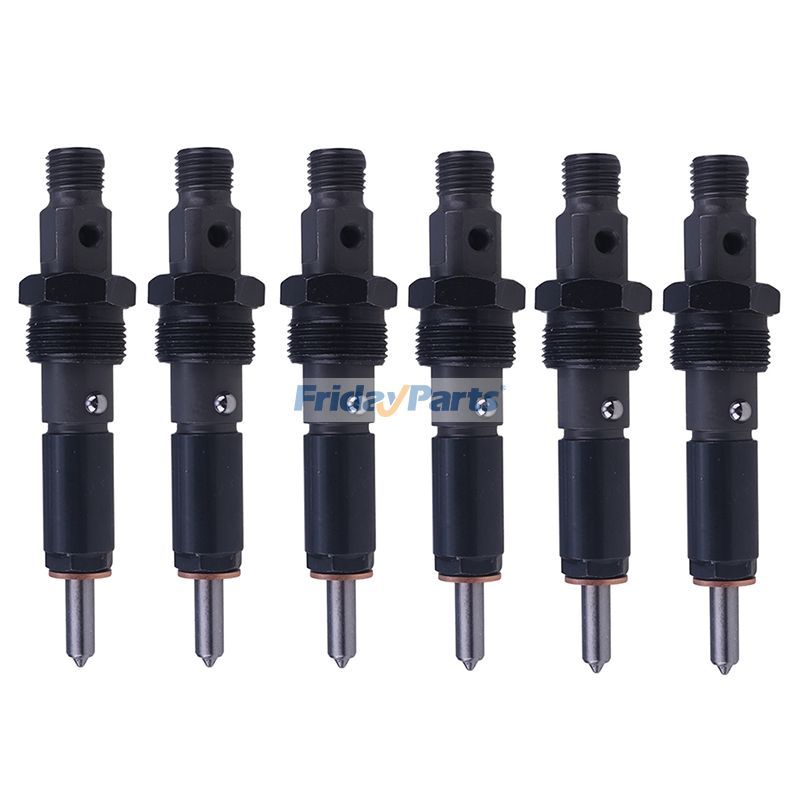 6 STK Kraftstoffinjektor 3897596 3967597 0432131753 für Cummins Motor 6BTA 6B5.9 6BTA5.9 6BT ISB6.7 QSB3.9 QSB5.9