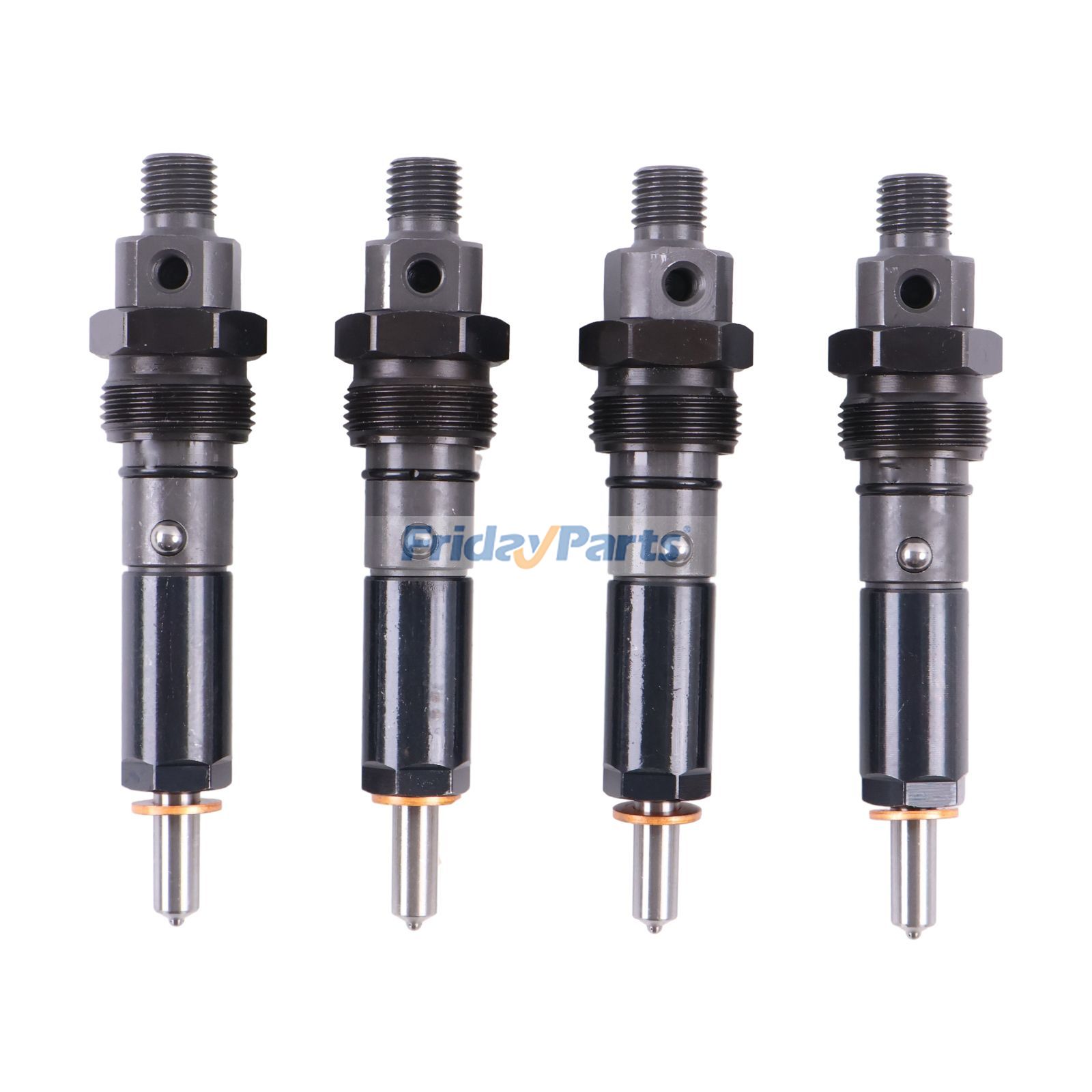 FridayParts 4-teiliger Einspritzdüsensatz für Cummins CASE