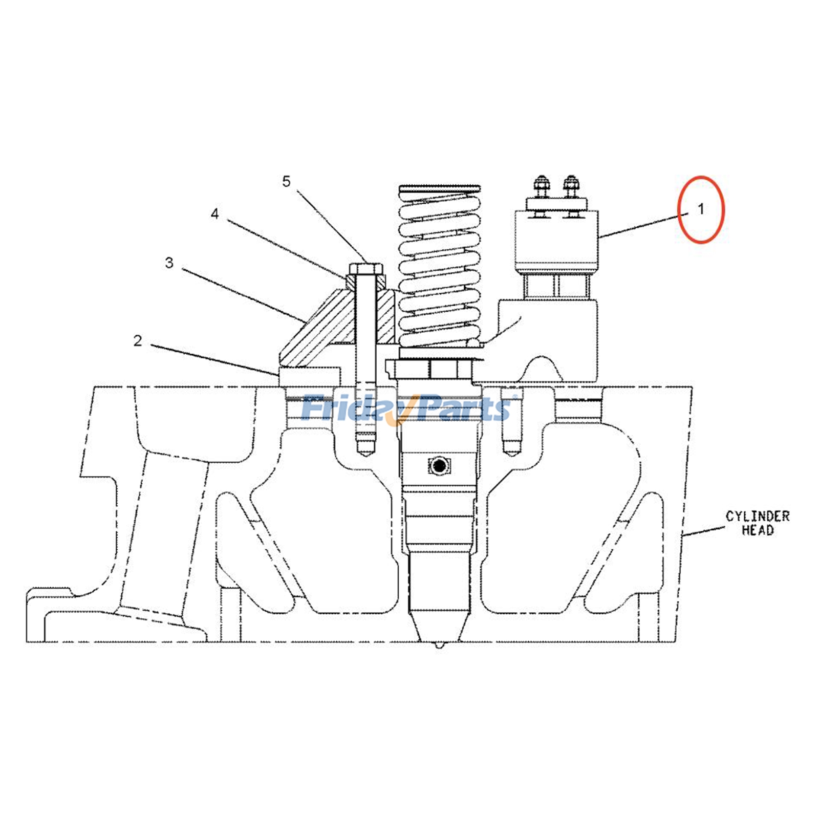 Fuel Injector for Dozer,Engine,Loader
