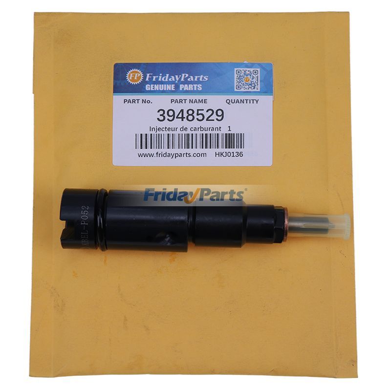 Injecteur de carburant 3948529 pour moteur Cummins 6B5.9 6C8.3 ISB6.7 ISC ISL9 QSB6.7 QSC8.3 QSL9 Chargeuse sur pneus Hyundai HL770-7 Excavatrice R360LC-7