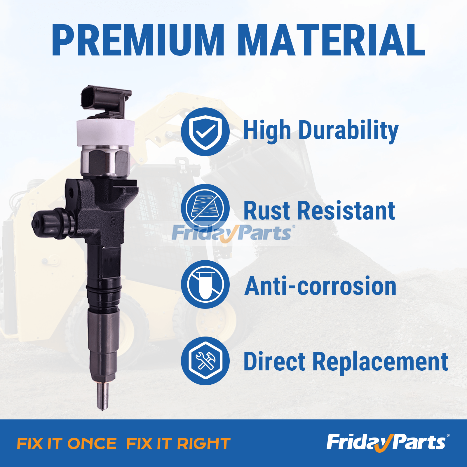 Engine,Excavator,Loader Fuel Injector