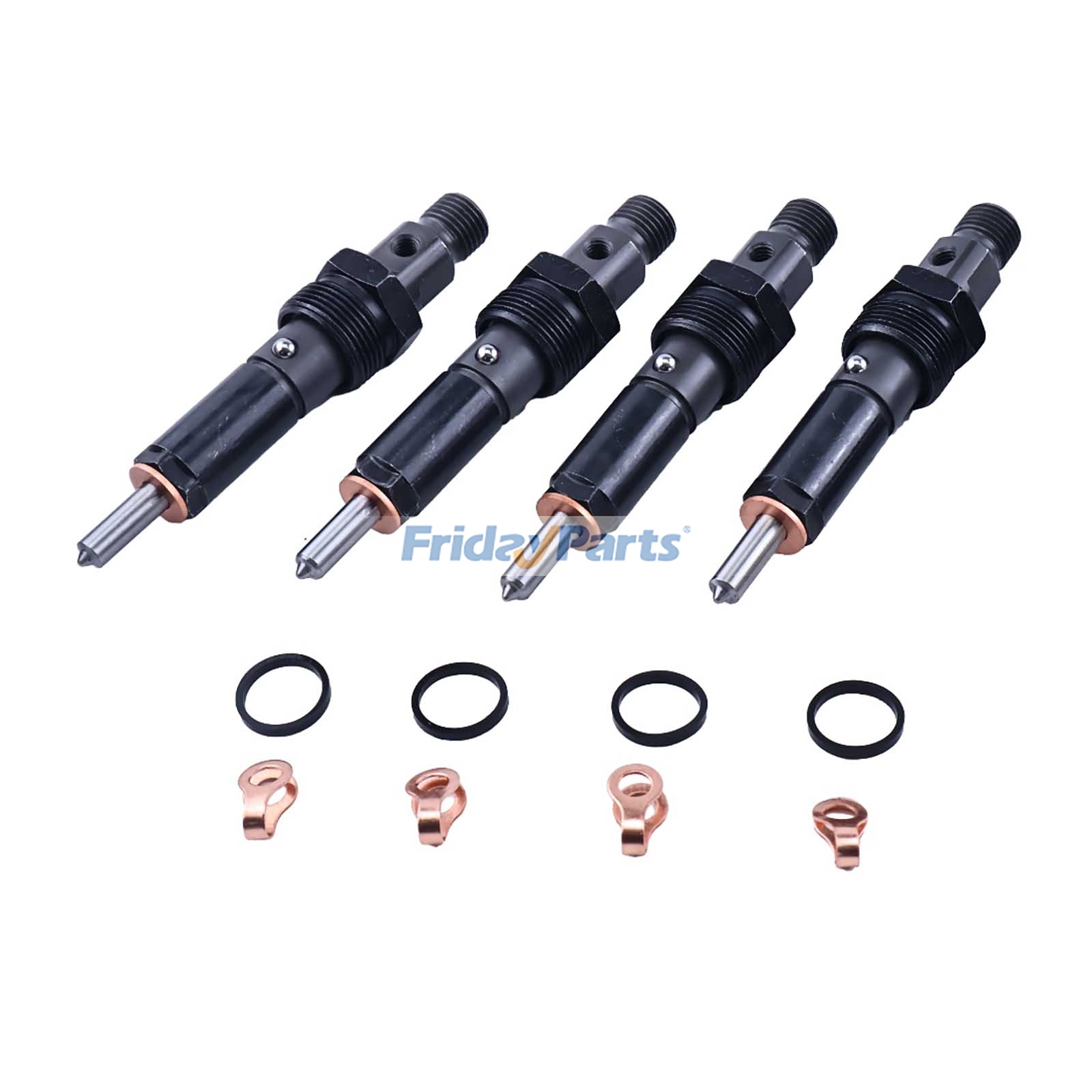 Injecteur de carburant 6733-11-3100 pour moteur Komatsu S4D102E-1AA S6D102E-1AC, pelle hydraulique PC200LC-6LE, PC210LC-6LE, PC220LC-6LE et PC250LC-6LEpourPour KOMATSU