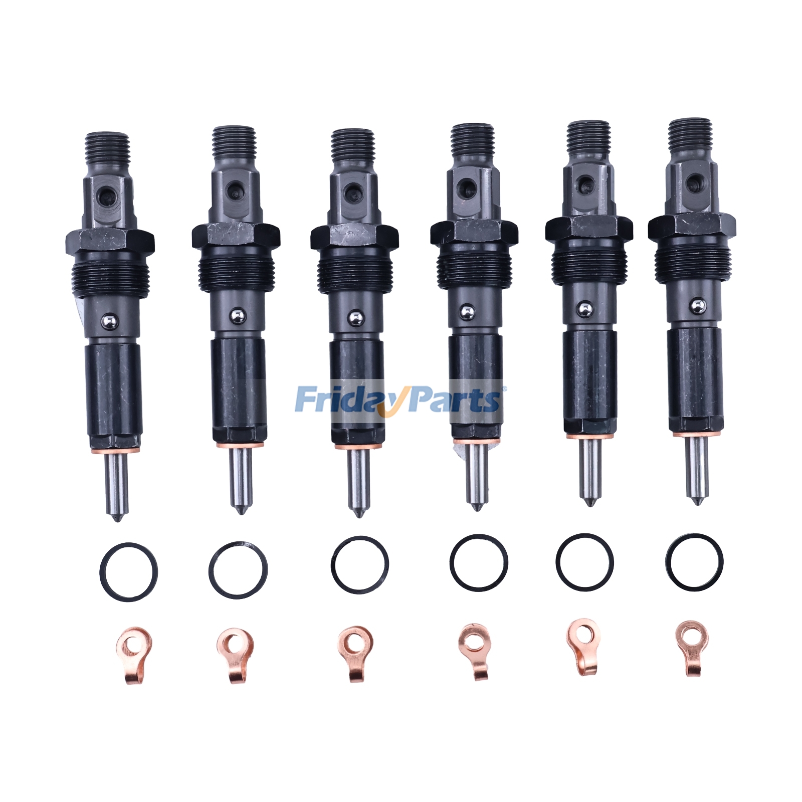 Injecteur de carburant 6733-11-3100 pour moteur Komatsu S4D102E-1AA S6D102E-1AC, pelle hydraulique PC200LC-6LE, PC210LC-6LE, PC220LC-6LE et PC250LC-6LE