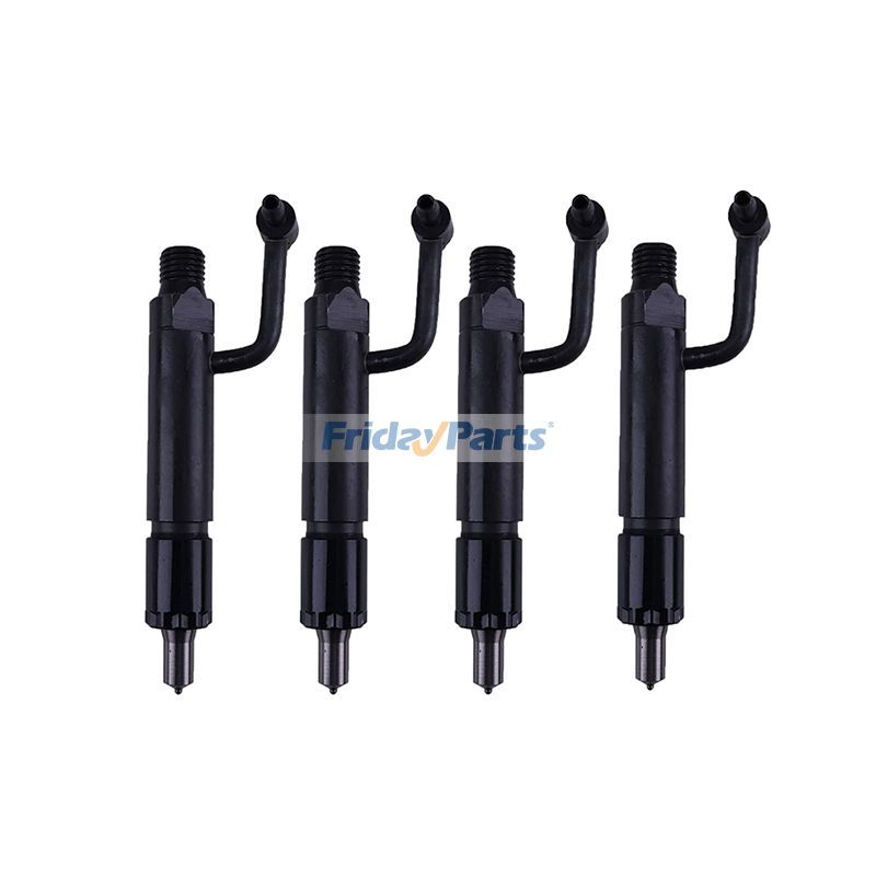 4 Fuel Injectors 729692-53100 for Yanmar Engine 4JH3-DTE 4JH3-HT 4JH3-HTE 4JH3-HTZA